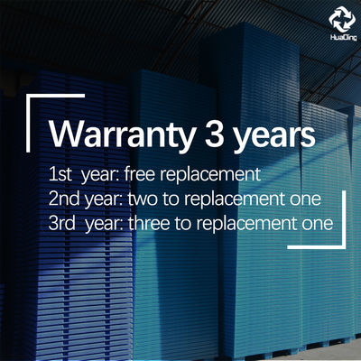 HUADING Euro Durable 4 Way Entry Racking Grid Plastic Pallet for Heavy Duty Logistics