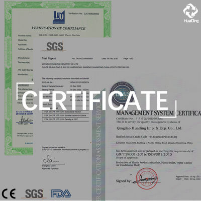 1T Blue PVC Plastic Industry Pallet for Racking System in Nepal Size 1450x1200x150mm