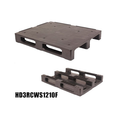 HDPE/PP Plastic Recycled 4 Way Entry Smooth Plastic Pallet 1000x1000 Euro Standard Size