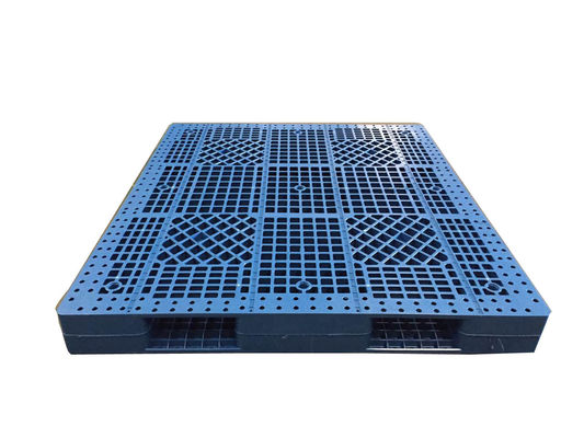 Antislip Rubber Inserted Double Faced Plastic Pallets for Heavy Duty Applications
