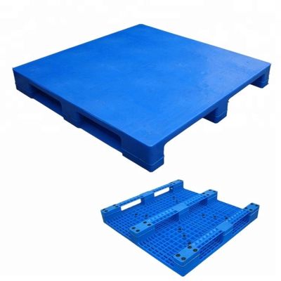 3 Runners Plastic Pallet HUADING Single Face for Hand Forklift and Electric Forklift