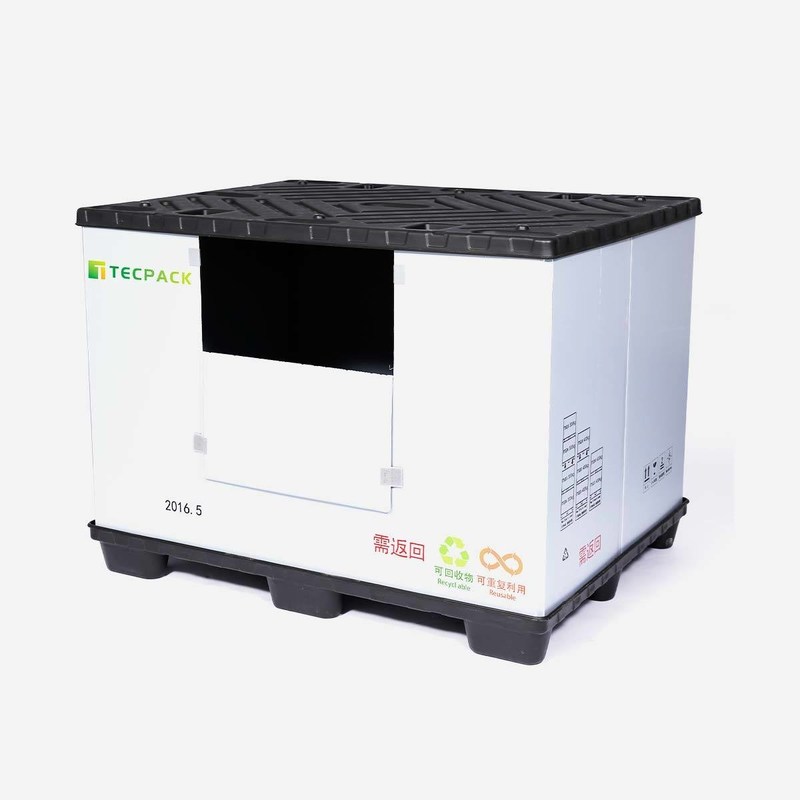 Folding Times ≥30 HUADING 1470*1150-Sunken Safety Stop Type Twin-Sheet Plastic Sleeve Boxes
